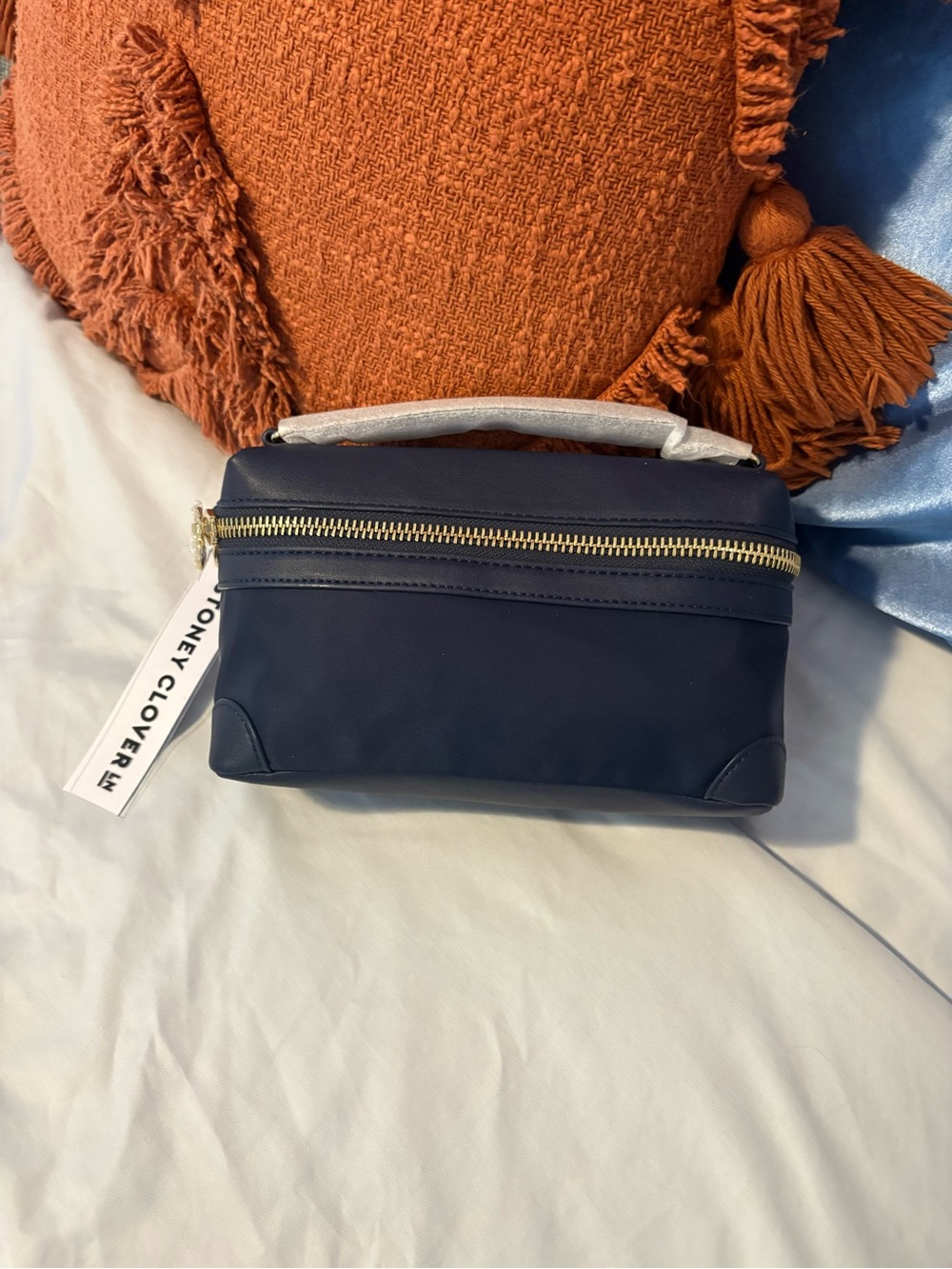 Stoney Clover Lane Top Handle Navy NWT